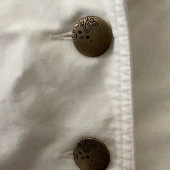 Tribal NWOT off white fine velour blazer - Picture 4 of 5